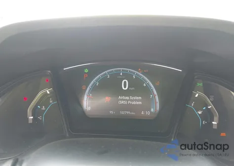 2018 Honda Civic Lx из США, поврежденный, VIN 19XFC2F68JE035628